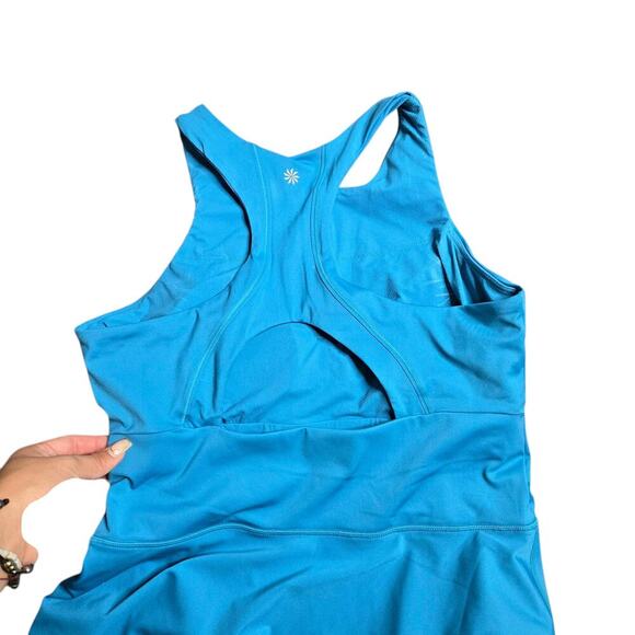 Athleta Blue Break Point Dress Size: M - Picture 7 of 8